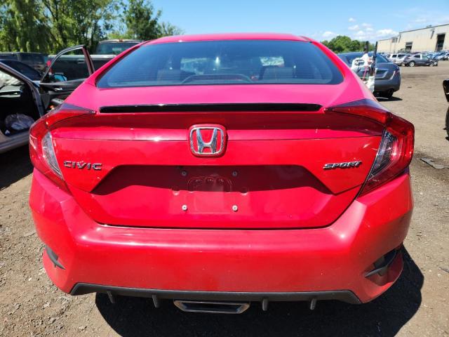 2HGFC2F89MH553436 - 2021 HONDA CIVIC SPORT RED photo 6