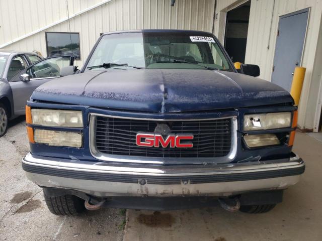 1GTEK14K6SZ524446 - 1995 GMC SIERRA K1500 BLUE photo 5