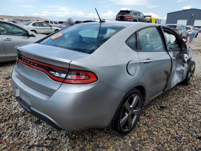 1C3CDFEB5FD364144 - 2015 DODGE DART GT GRAY photo 3