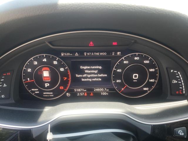 WA1LAAF71HD033754 - 2017 AUDI Q7 PREMIUM PLUS ვერცხლისფერი ფოტო 9