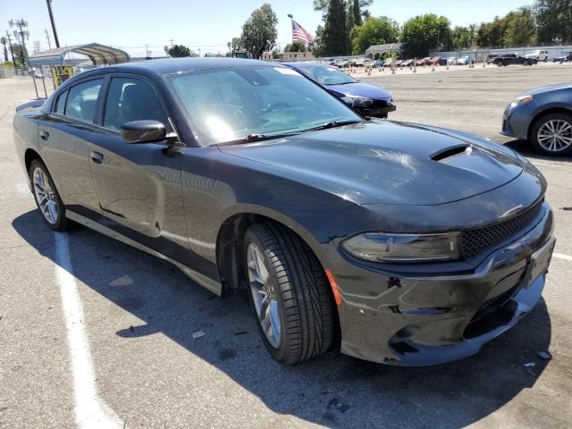 2C3CDXMG3NH117340 - 2022 DODGE CHARGER GT BLACK photo 4