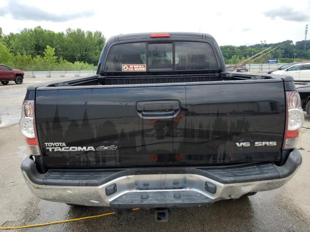 5TFLU4EN3DX075639 - 2013 TOYOTA TACOMA DOUBLE CAB BLACK photo 6