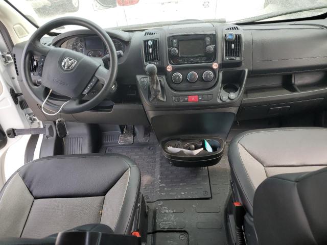 3C6LRVAG7ME568553 - 2021 RAM PROMASTER 1500 STANDARD WHITE photo 8