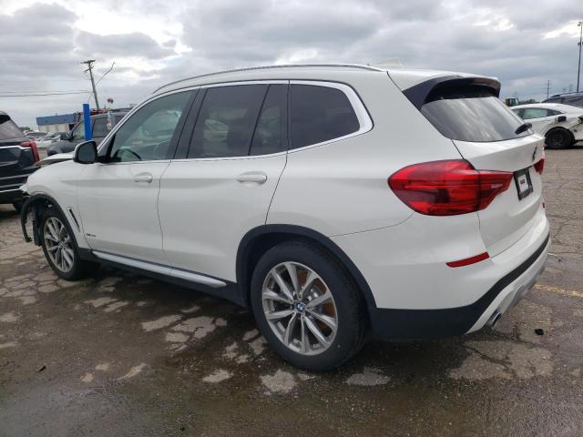 5UXTR9C54JLD62428 - 2018 BMW X3 XDRIVE30I WHITE photo 2