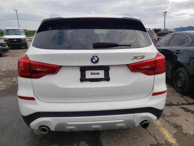 5UXTR9C54JLD62428 - 2018 BMW X3 XDRIVE30I WHITE photo 6