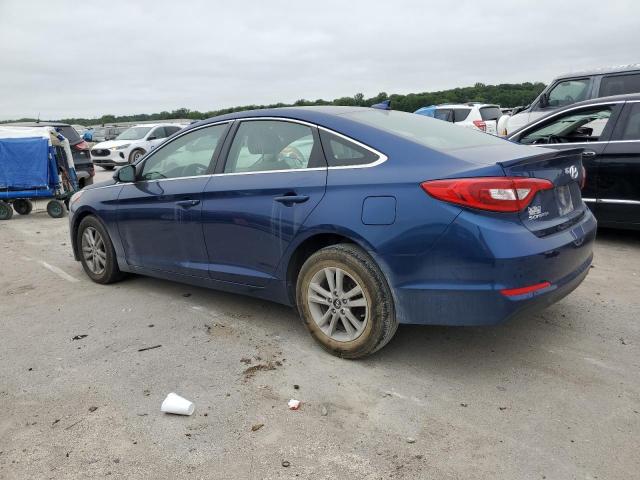 5NPE24AF4HH460965 - 2017 HYUNDAI SONATA SE BLUE photo 2