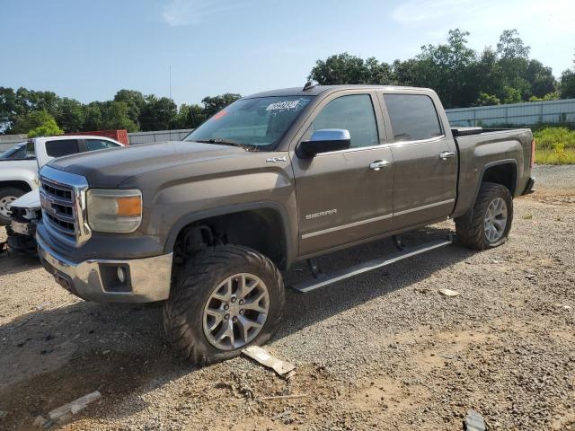 3GTU2VEC7EG555512 - 2014 GMC SIERRA K1500 SLT BROWN photo 1