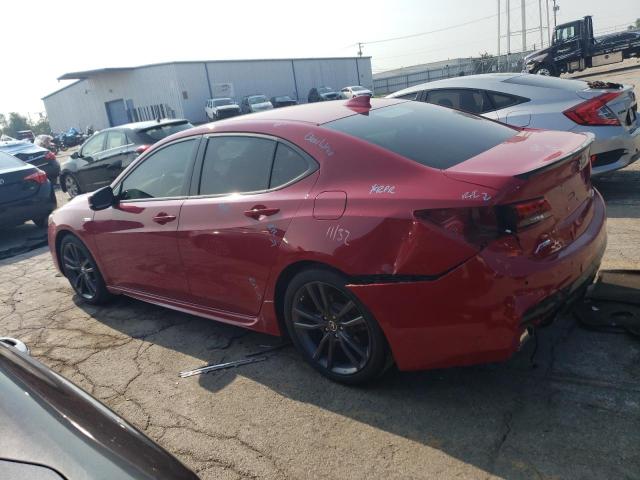 19UUB3F60JA001333 - 2018 ACURA TLX TECH+A Կարմիր լուսանկար 2