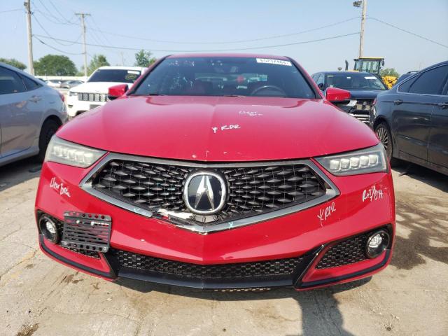 19UUB3F60JA001333 - 2018 ACURA TLX TECH+A Կարմիր լուսանկար 5