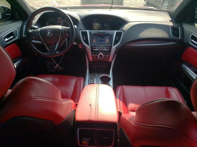 19UUB3F60JA001333 - 2018 ACURA TLX TECH+A Կարմիր լուսանկար 8