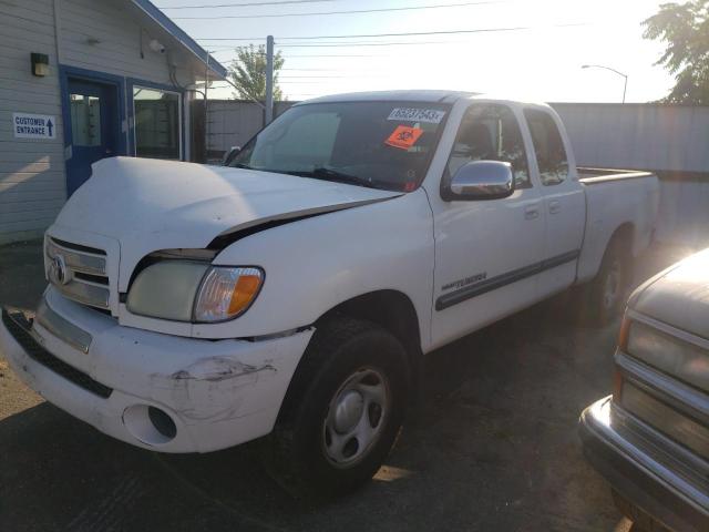 5TBRN34193S434344 - 2003 TOYOTA TUNDRA ACCESS CAB SR5 WHITE photo 1