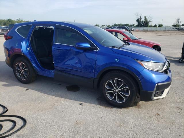 7FARW1H87LE006927 - 2020 HONDA CR-V EXL BLUE photo 4