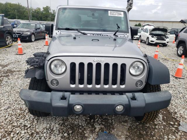 1C4BJWDG0GL136363 - 2016 JEEP WRANGLER U SPORT GRAY photo 5