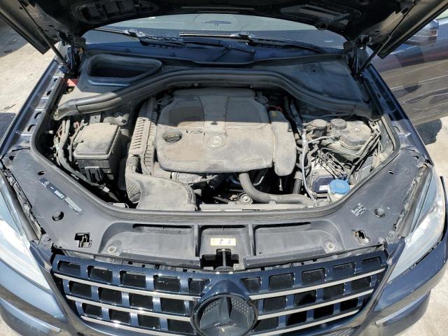 4JGDA5HB6CA041681 - 2012 MERCEDES-BENZ ML 350 4MATIC GRAY photo 11