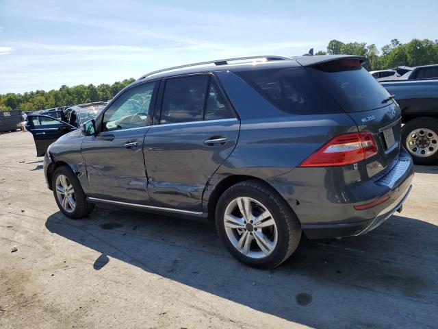 4JGDA5HB6CA041681 - 2012 MERCEDES-BENZ ML 350 4MATIC GRAY photo 2