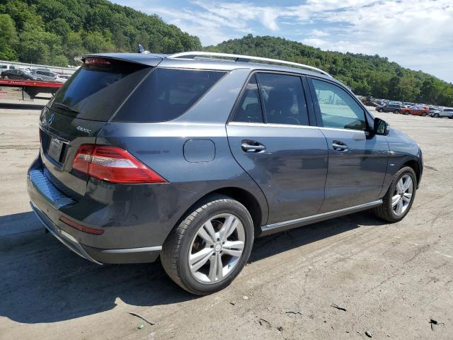 4JGDA5HB6CA041681 - 2012 MERCEDES-BENZ ML 350 4MATIC GRAY photo 3