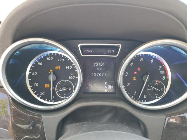 4JGDA5HB6CA041681 - 2012 MERCEDES-BENZ ML 350 4MATIC GRAY photo 9