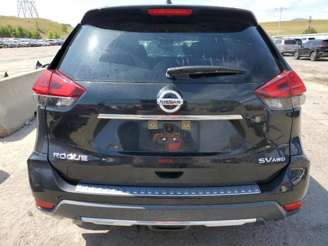 KNMAT2MV8HP617954 - 2017 NISSAN ROGUE S BLACK photo 6