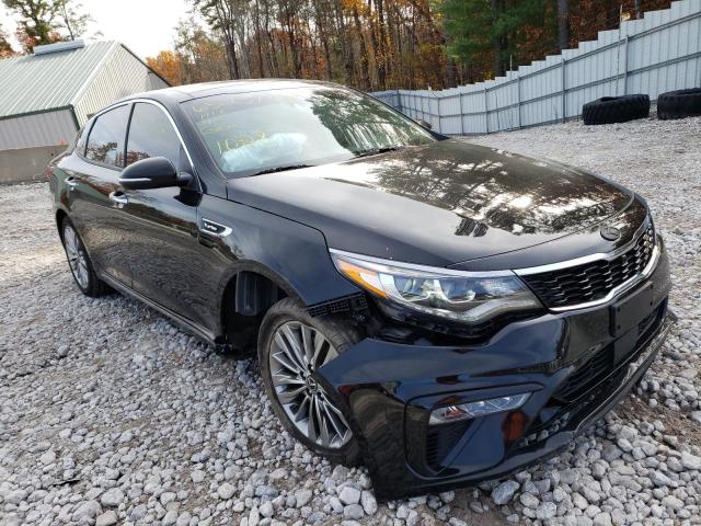 5XXGV4L26KG274292 - 2019 KIA OPTIMA SXL BLACK photo 1