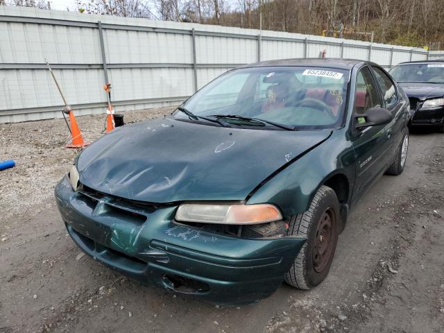 1B3EJ46X8XN677648 - 1999 DODGE STRATUS GREEN photo 2