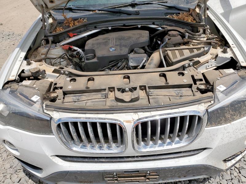 5UXWX9C36H0W79296 - 2017 BMW X3 XDRIVE28I WHITE photo 12
