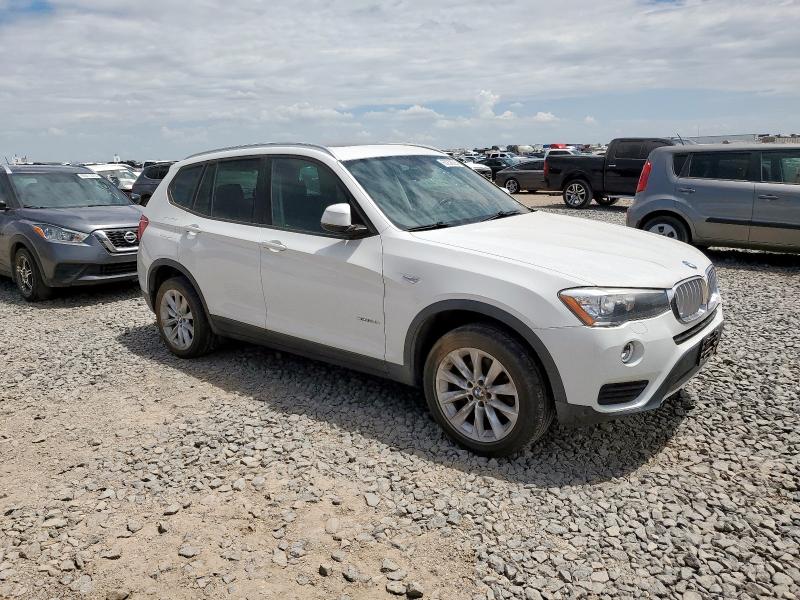 5UXWX9C36H0W79296 - 2017 BMW X3 XDRIVE28I WHITE photo 4