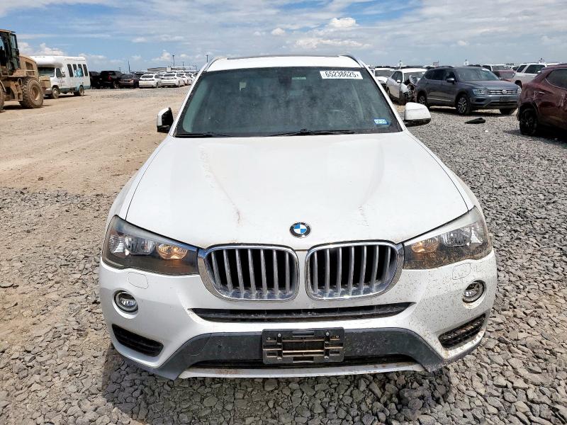 5UXWX9C36H0W79296 - 2017 BMW X3 XDRIVE28I WHITE photo 5