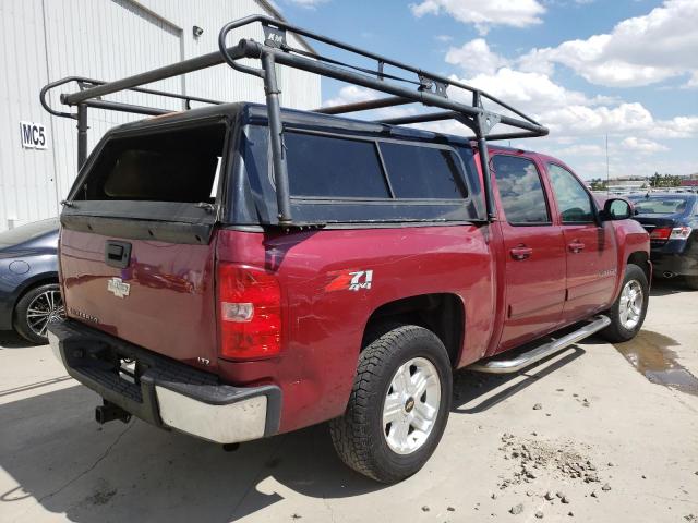 3GCEK13M27G526771 - 2007 CHEVROLET SILVERADO K1500 CREW CAB BURGUNDY photo 3