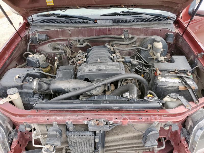 5TBRT34126S478700 - 2006 TOYOTA TUNDRA ACCESS CAB SR5 MAROON photo 11