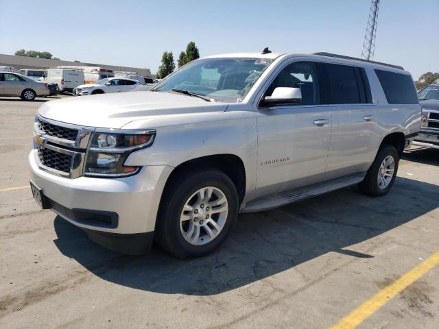 1GNSKJKC7FR294279 - 2015 CHEVROLET SUBURBAN K1500 LT SILVER photo 1