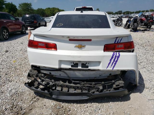 2G1FB1E31F9138666 - 2015 CHEVROLET CAMARO LS WHITE photo 6