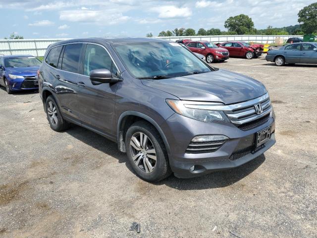 5FNYF6H56JB006960 - 2018 HONDA PILOT EXL GRAY photo 4