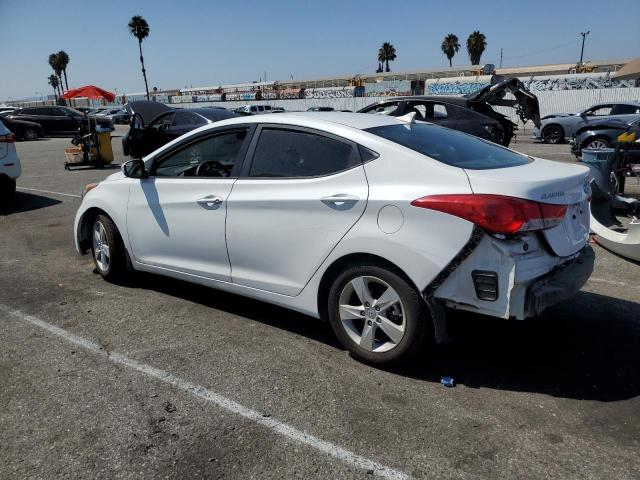 5NPDH4AEXCH125963 - 2012 HYUNDAI ELANTRA GLS WHITE photo 2