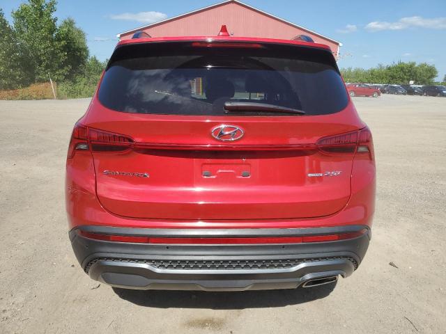 5NMS3DAL4NH381424 - 2022 HYUNDAI SANTA FE SEL წითელი ფოტო 6