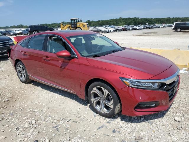 1HGCV1F44JA065011 - 2018 HONDA ACCORD EX RED photo 4