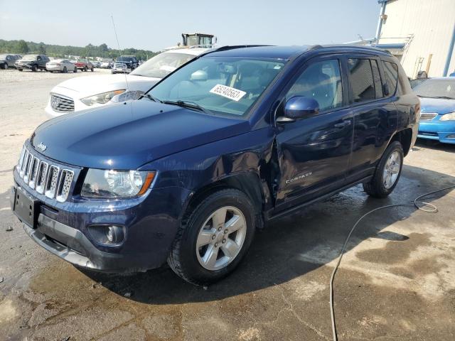 1C4NJCEA1HD210973 - 2017 JEEP COMPASS LATITUDE BLUE photo 1