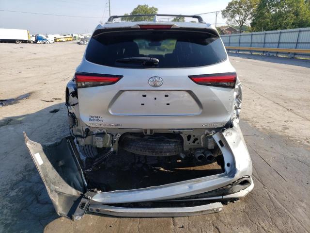 5TDLZRBH8MS103003 - 2021 TOYOTA HIGHLANDER XSE SILVER photo 6