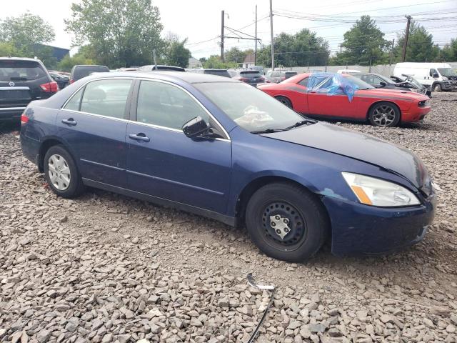 1HGCM56323A002123 - 2003 HONDA ACCORD LX BLUE photo 4