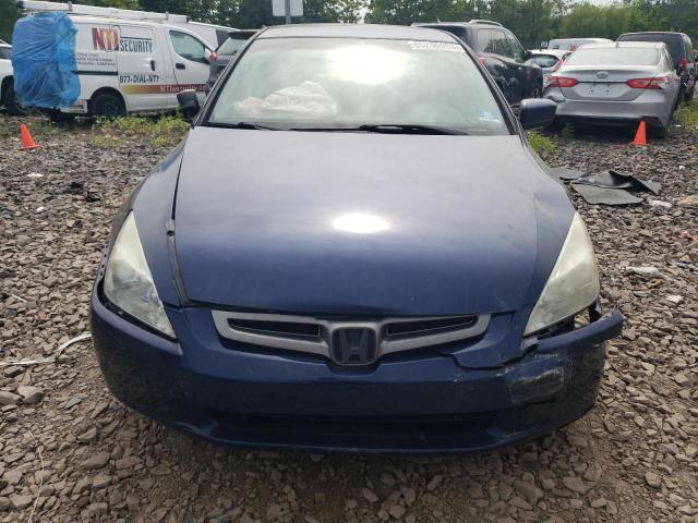 1HGCM56323A002123 - 2003 HONDA ACCORD LX BLUE photo 5