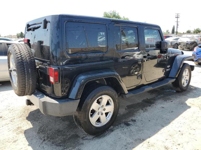 1C4BJWEG2CL130525 - 2012 JEEP WRANGLER UNLIMITED SAHARA BLACK photo 3