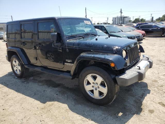 1C4BJWEG2CL130525 - 2012 JEEP WRANGLER UNLIMITED SAHARA BLACK photo 4