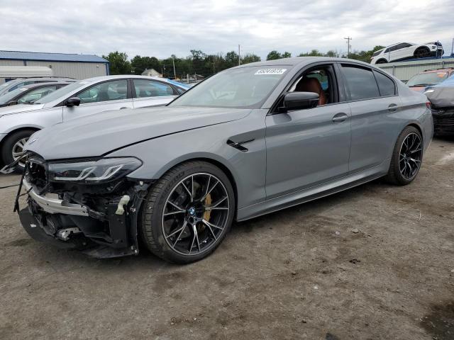 WBS83CH0XMCF98632 - 2021 BMW M5 GRAY photo 1