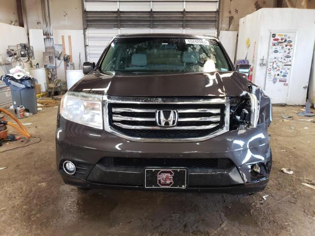 5FNYF4H46CB082709 - 2012 HONDA PILOT EX BLACK photo 5