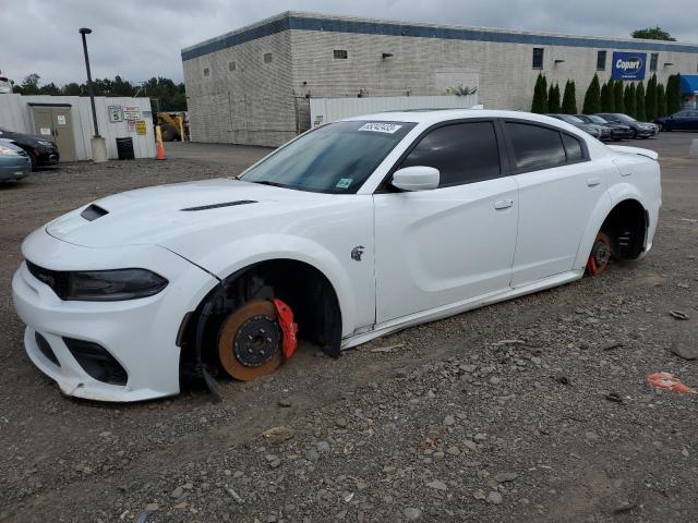 2C3CDXL90MH585916 - 2021 DODGE CHARGER SRT HELLCAT WHITE photo 1