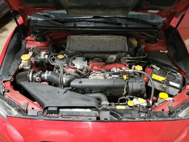 JF1VA2M64J9804933 - 2018 SUBARU WRX STI RED photo 11