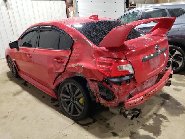 JF1VA2M64J9804933 - 2018 SUBARU WRX STI RED photo 2