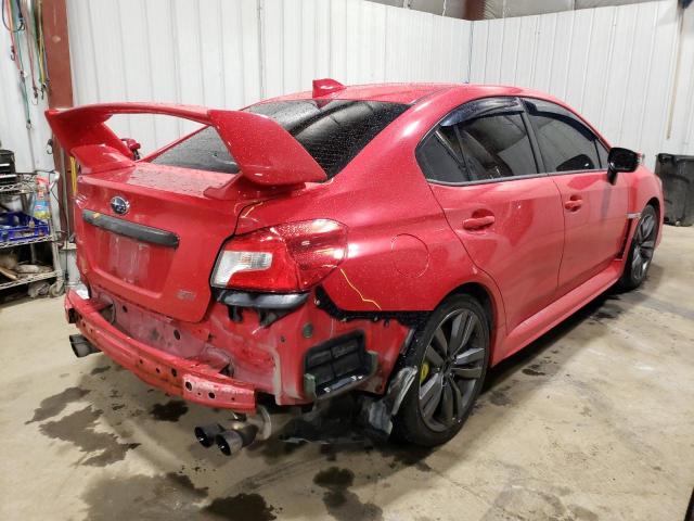 JF1VA2M64J9804933 - 2018 SUBARU WRX STI RED photo 3