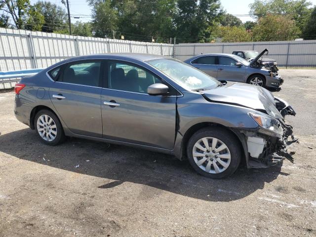 3N1AB7AP9KY438093 - 2019 NISSAN SENTRA S GRAY photo 4