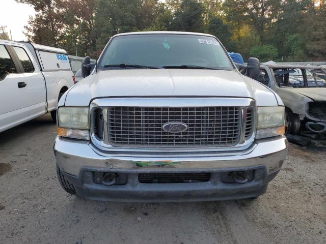 1FMNU40L62EA16927 - 2002 FORD EXCURSION XLT WHITE photo 5