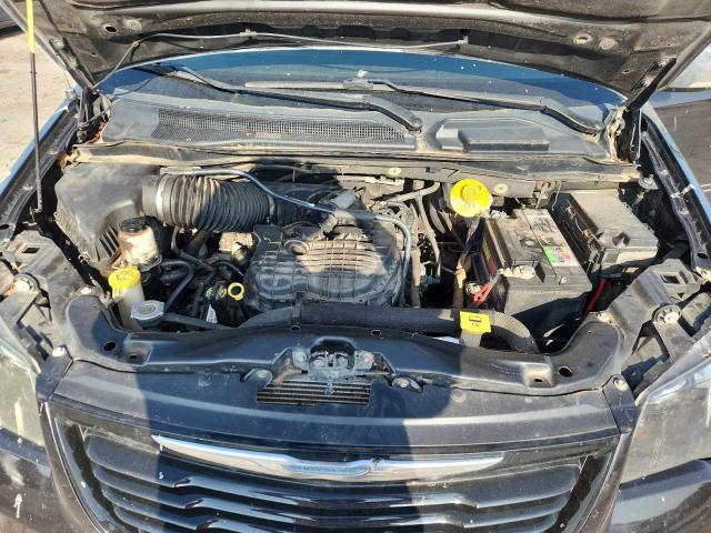 2C4RC1CG7ER454482 - 2014 CHRYSLER TOWN & COU TOURING L BLACK photo 12